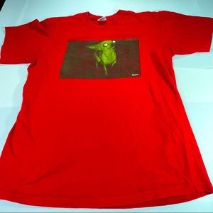 Supreme Red Medium Chihuahua Rubber Johnny T-Shirt